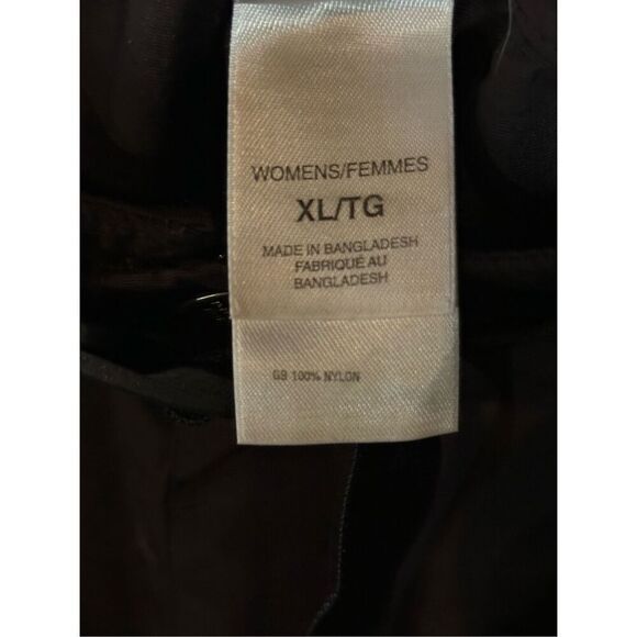 The North Face Women's Vintage Convertible Y2K Grunge Brown Belted Nylon Convert - Picture 10 of 12